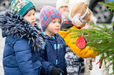 4 Okrasitev smreke v trškem jedru